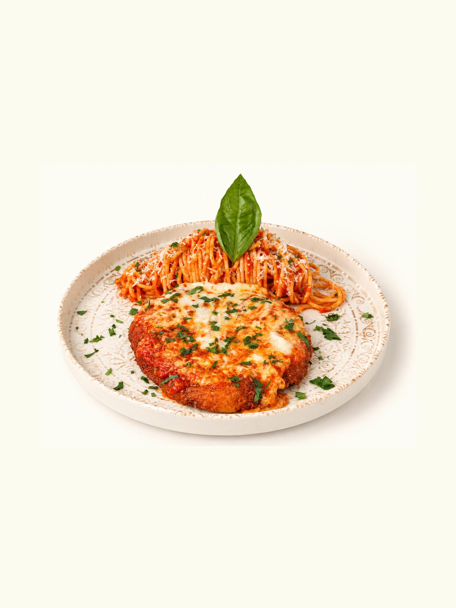 Tavuk Parmigiana Schnitzel